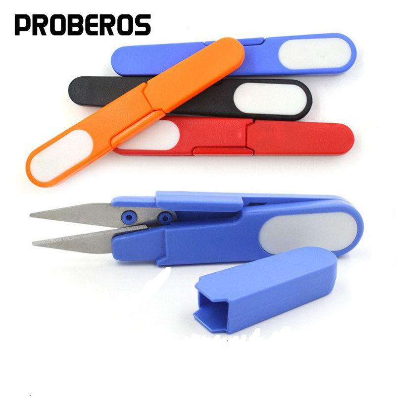 Fishing Line Cutter - U-vorm Mini Visschaar Met Dop Roestvrijstalen