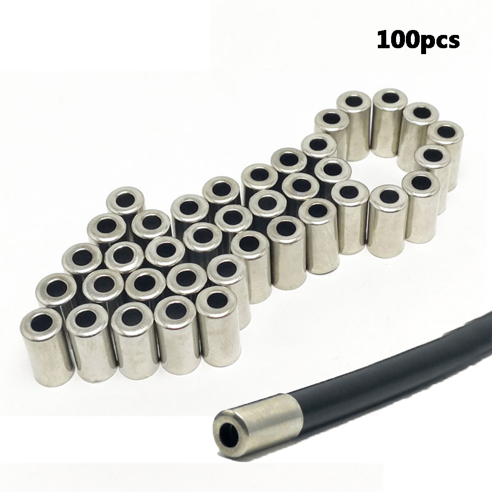 Tippet Line - 100 stks Veel Zilver Fiets Mountainbike