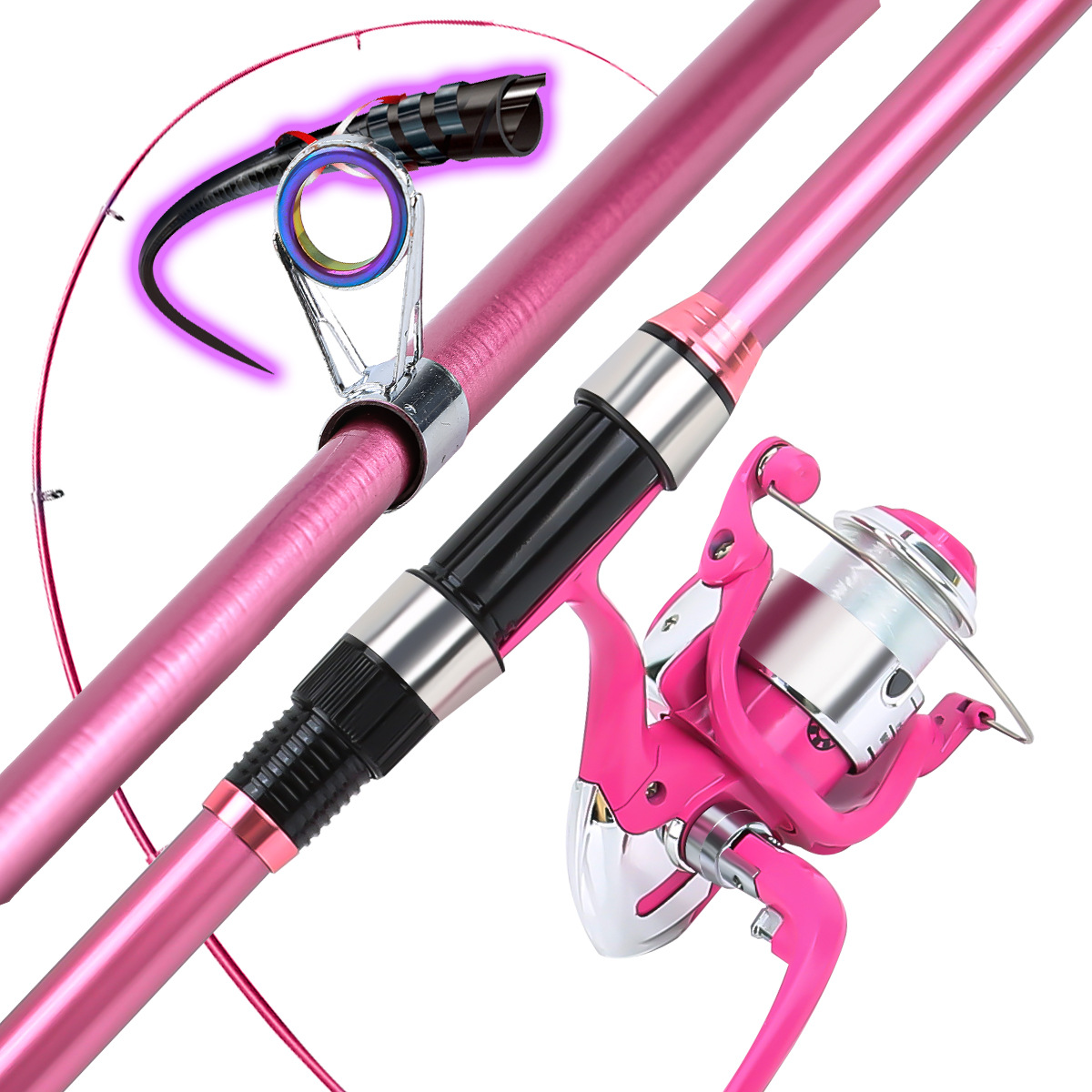 Visset complete set met telesc - Fishing Line Spooler recensie en prijs