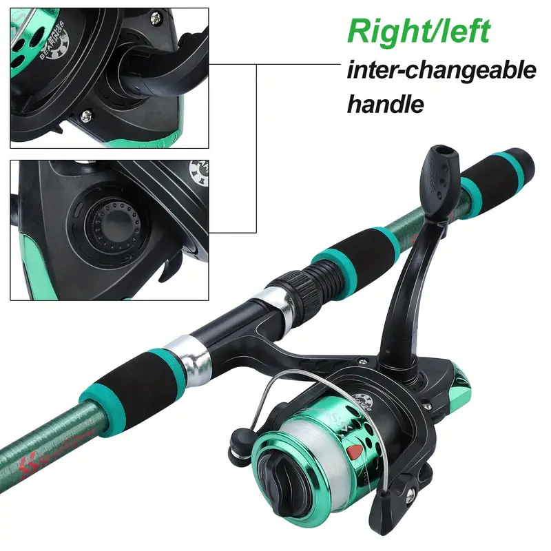 Volledige set hengels, visgere - Saltwater Line recensie en prijs