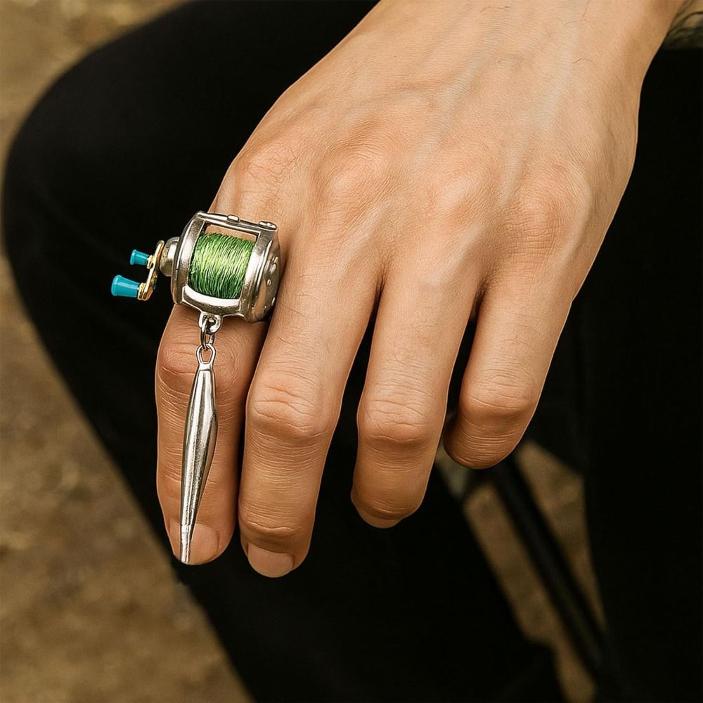 Mini vismolen ketting vissen r - Fishing Line Spool recensie en prijs