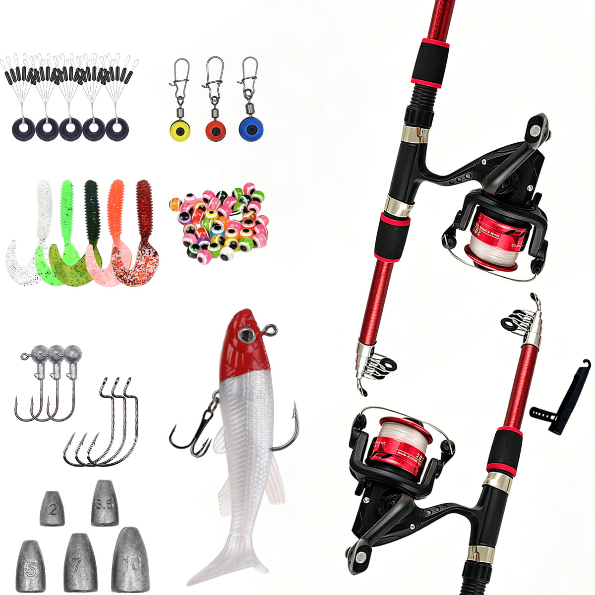 Spinninghengel en molen combo  - Saltwater Line recensie en prijs