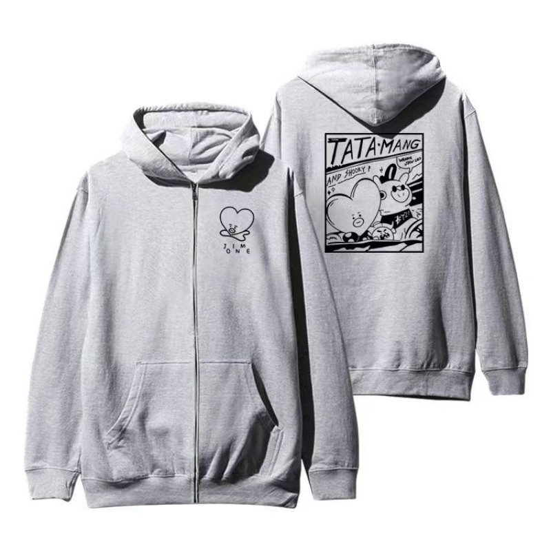 Kawaii BT21 Sweatshirt Hoodie  - Tippet Line recensie en prijs